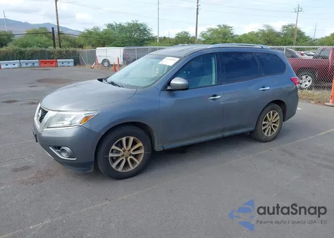 2015 Nissan Pathfinder S из США, поврежденный, VIN 5N1AR2MN8FC669485